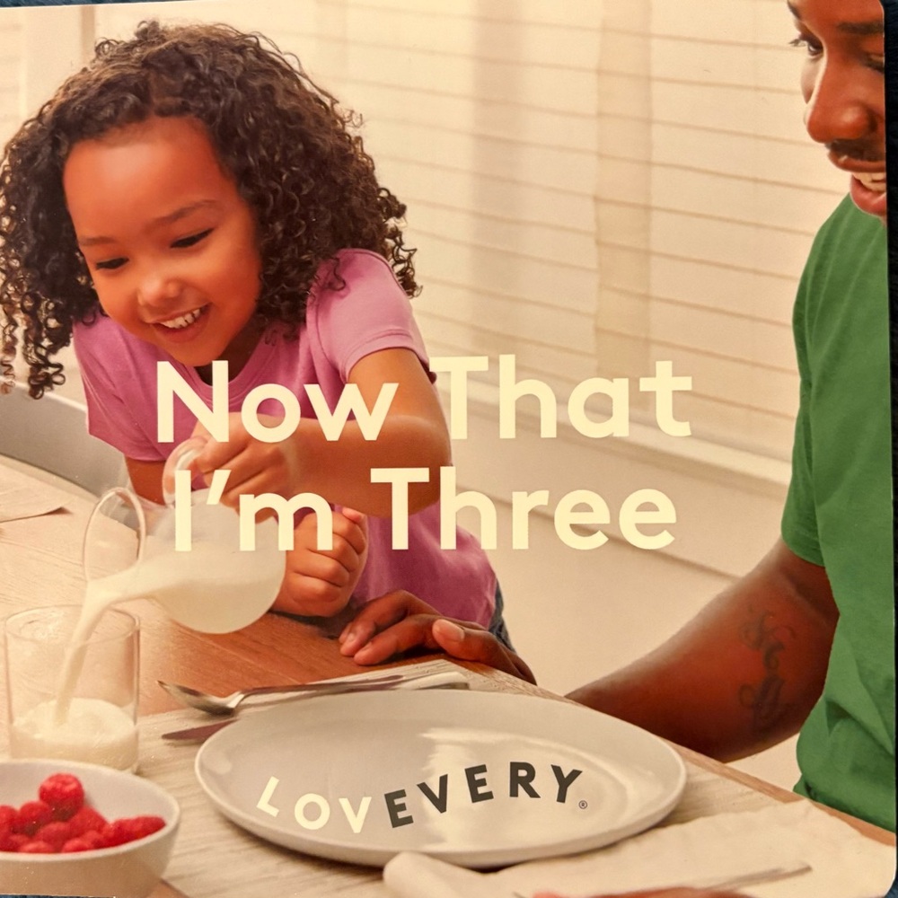 Brand New! Lovevery Book “Now That I'm Three”